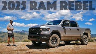 The 2025 Ram Rebel loses the V8 but I don't care