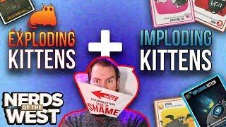 Exploding Kittens & Imploding Kittens | Board Game Playthrough