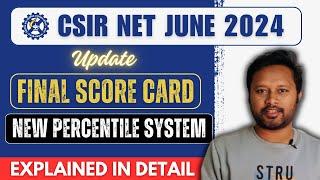 CSIR NET June 2024 Final Scorecard OUT! What Does the New Percentile REALLY Mean?