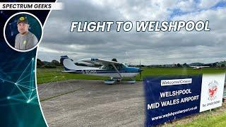 Flight from Gloucester to Welshpool // C172 // ATC Audio // General Aviation