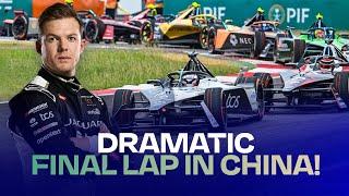 A tough battle till the finish line!  | Shanghai E-Prix Last Lap