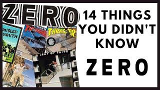 ZERO SKATEBOARDS: 14 Things You Didn't Know About Zero Skateboards