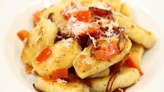 HOMEMADE POTATO GNOCCHI RECIPE | + Bacon, Cheese, Sour Cream | MOORE APPROVED