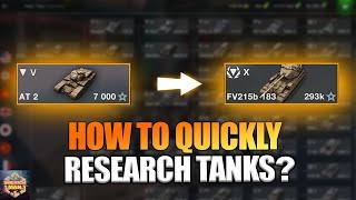 How To Quickly Explore Tanks / Farm Experience Faster In WoT Blitz
