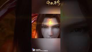 天火尊者恢复肉身！以斗尊之姿君临落神涧！击退冰河谷天蛇长老！ #shorts  #anime #BTTH #斗破苍穹 #萧炎 #xiaoyan