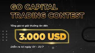 Trading Contest GO Capital tháng 7/2024 - Tổng giá trị giải thưởng 3.000 USD