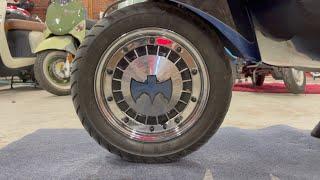 Vintage GOBATS Batman Vespa (Custom 1965 Vespa VNA)