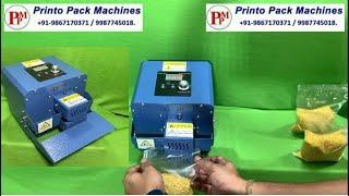 Mini pouch sealing machine / Continuous band sealer machine/ Pouch sealing machine/ Best band sealer