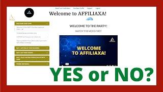 AFFILIAXA Review - Legit System?