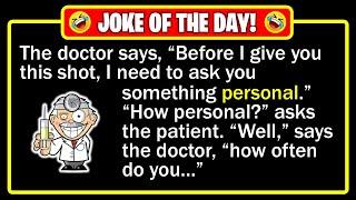  BEST JOKE OF THE DAY! - A man stumbles into the doctor’s office, looking... | Funny Dad Jokes