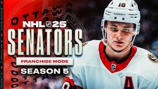 NHL 25: OTTAWA SENATORS FRANCHISE MODE - SEASON 5