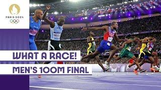 WHAT A RACE! | Men's 100m Final! | #Paris2024 highlights