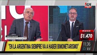  Carlos Ruckauf: "Lo que se fue es una banda mafiosa, eso dejó un tendal"