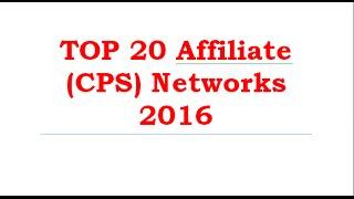 Best CPS Affiliate Networks