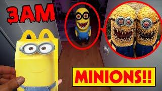 DO NOT ORDER MINIONS THE RISE OF GRU HAPPY MEAL FROM MCDONONALD AT 3AM OR MINIONS.EXE AND GRU APPEAR