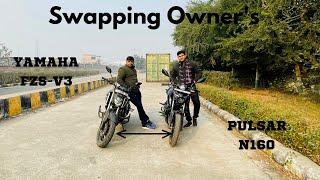 Swapping Owner | YAMAHA FZS-v3  VS  PULSAR N160