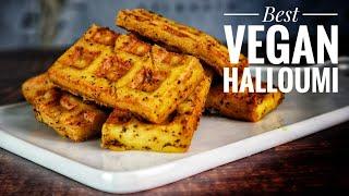 The BEST Vegan Halloumi Cheese Recipe | MUST TRY