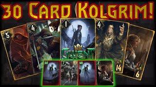 Gwent | 30 card Kolgrim! Enslave 7, Self clogg, Mill.