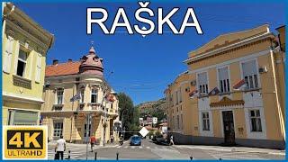 [4K] Raška - SerbiaWalking Tour - Town Centre