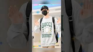 Jinis the best Gucci ambassador!OurHandsome man is home again!#bts#jin#jingucci#jinbts#shorts#army