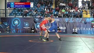 1/4 GR - 62 kg: K. ASKARDOUN (IRI) v. K. SERGAZIYEV (KAZ)