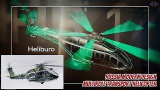 Russia Introduced the New NV.17 Medium Multirole Hybrid Helicopter with Modern Avionics