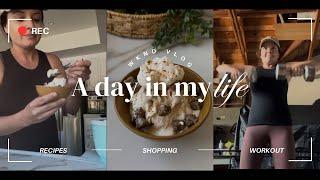 Saturday vlog || meat bar FAIL, pumpkin pie ice cream recipe, IKEA trip, interior design, tv shows