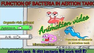 Function of bacteria in aeration tank | Scenario of biological treatment of wastewater | #etp #stp |