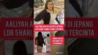 Aaliyah ke Jepang ada kerjaan, LDR 5 hari,Thoriq kesepian gak bisa ikut