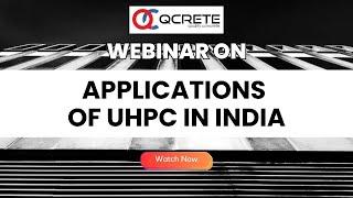 Applications of UHPC in India