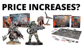 40K Model Releases + Price Increases - Kill Teams, Chaos Lords, Space Wolves Teaser + More!