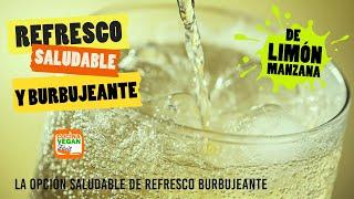 No compres más REFRESCO: ¡Haz esta versión SALUDABLE y BURBUJEANTE de Limón! #receta #soda