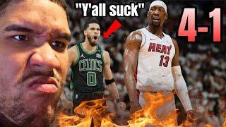 This Celtics Team Is Scary... Boston Celtics vs Miami Heat Game 5 Full Highlights REACTION!!