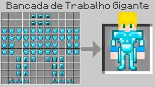 Conseguimos Craftar Itens Gigantes no Minecraft!