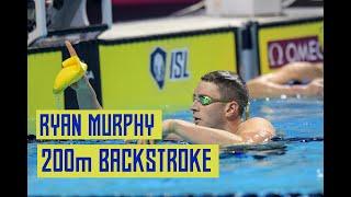 Ryan Murphy wins packed 200m Backstroke | ISL | FULL RACE | Las Vegas