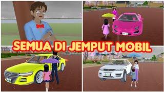 CUMA IVAN YANG GAK DI JEMPUT PAKE MOBIL !! || Drama Sakura School Simulator