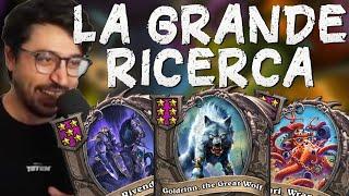 LA GRANDE RICERCA | Hearthstone Battlegrounds Ita