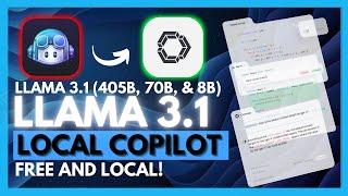 Llama-3.1 (405B, 70B, & 8B) + ContinueDev FREE Copilot! Fully Locally and Opensource!