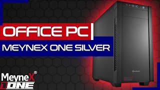 OFFICE PC SILVER von MEYNEX ONE - AMD Ryzen 3 3200g - M.2 .500GB Gigabyte B450 - 8 GB RAM - Wlan