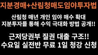 ■[지분경매 조홍서] 2-80강 " 지분경매 + 대부업 /산림청매도임야투자법"!!= (공유지분)기법 스터디 전문 6개월(질문 hongseo1022@hanmail.net)