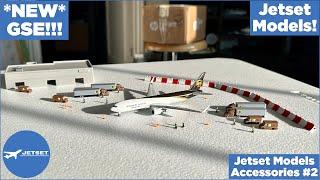 *NEW* Model Aircraft GSE: Jetset Models (Cones, Tugs, & More for GeminiJets!)