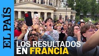 ELECCIONES FRANCIA | El momento en que los votantes del Frente Popular descubrieron los resultados