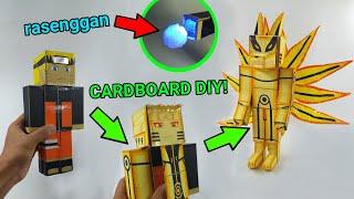 Naruto Becomes Kurama - with rasenggan and shoot shuriken | Cardboard Diy | Naruto Shippuden