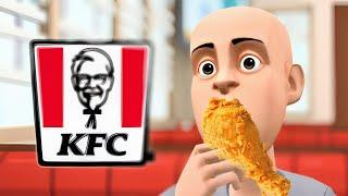 classic caillou misbehaves at KFC/ poops his pants/ grounded S7EP5
