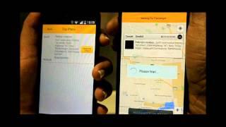 Taxi Mobility Mobile app booking tutorial