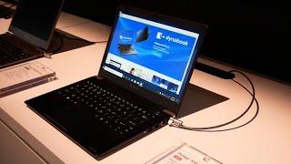 CES 2020: Sharp Debuts the Dynabook Portégé X30L 1.9lb 13" Military-Spec Laptop!