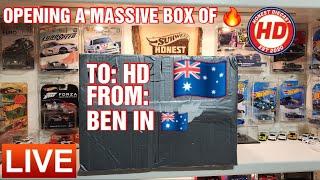 LIVE: HUGE UNBOXING FROM BEN IN AUSTRALIA - CHASES | SHORT CARDS | PREMIUMS | AUSTRALIA EXCLUSIVES