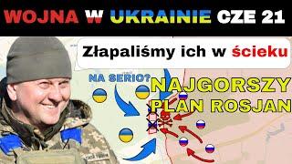 21 CZE: NIECZYSTA GRA. Ukraińcy Złapali DUŻĄ GRUPĘ ROSJAN UKRYWAJĄCĄ SIĘ W RURACH | Wojna w Ukrainie