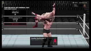 Bobby Lashley Updated Move Set - WWE 2K19