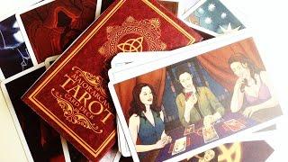 Prescott Manor Charmed Major Arcana Tarot Card Deck unboxing